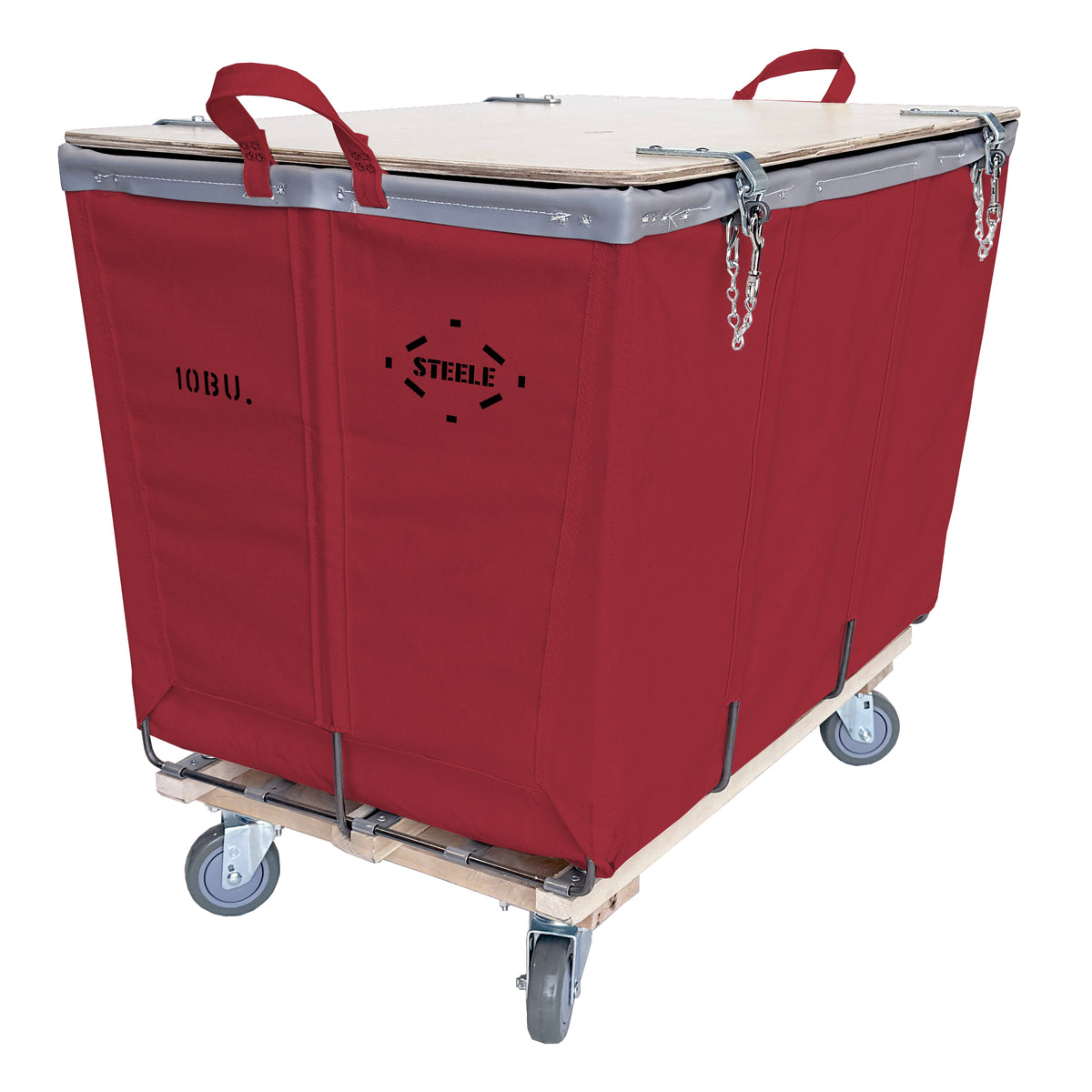 10 Bushel Wood Covered Bulk Truck