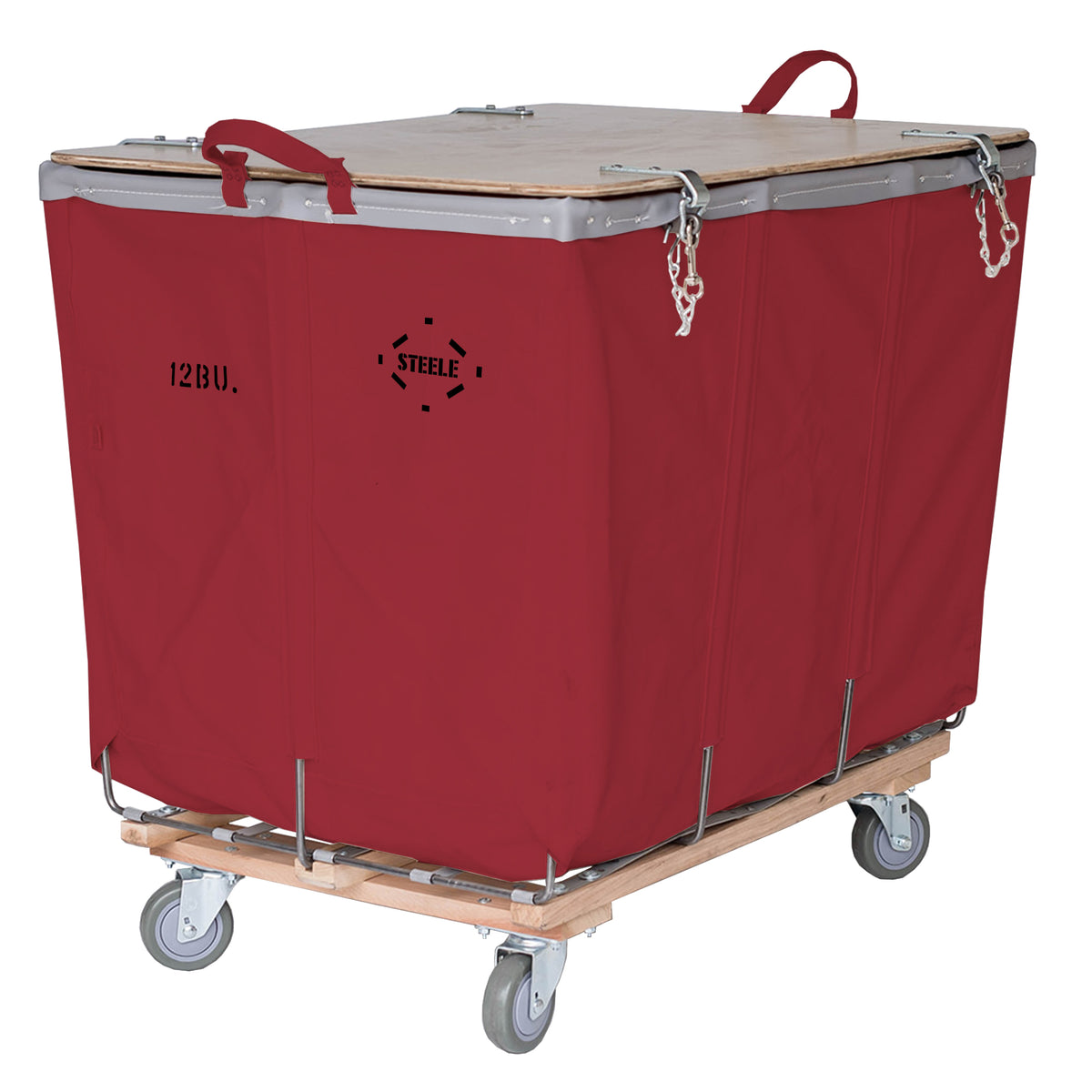 12 Bushel Wood Covered Bulk Truck