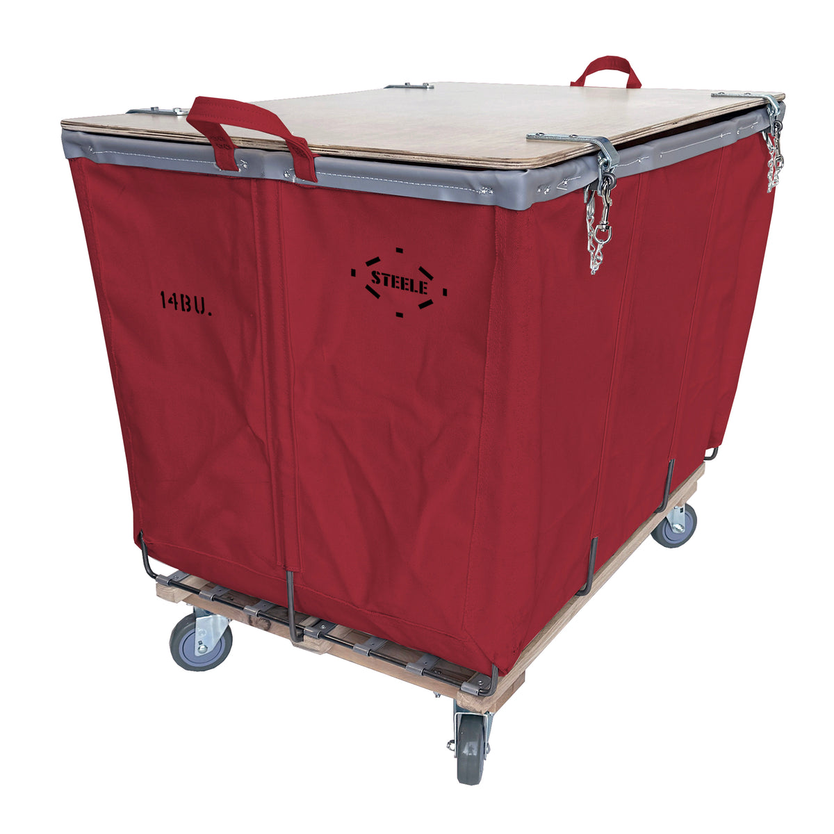 14 Bushel Wood Covered Bulk Truck