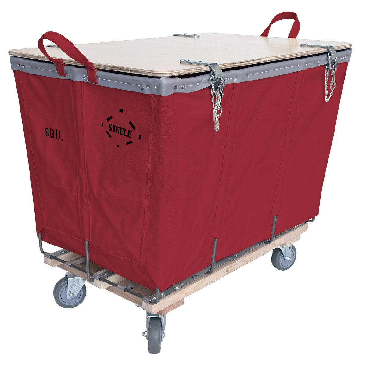 8 Bushel Wood Covered Bulk Truck