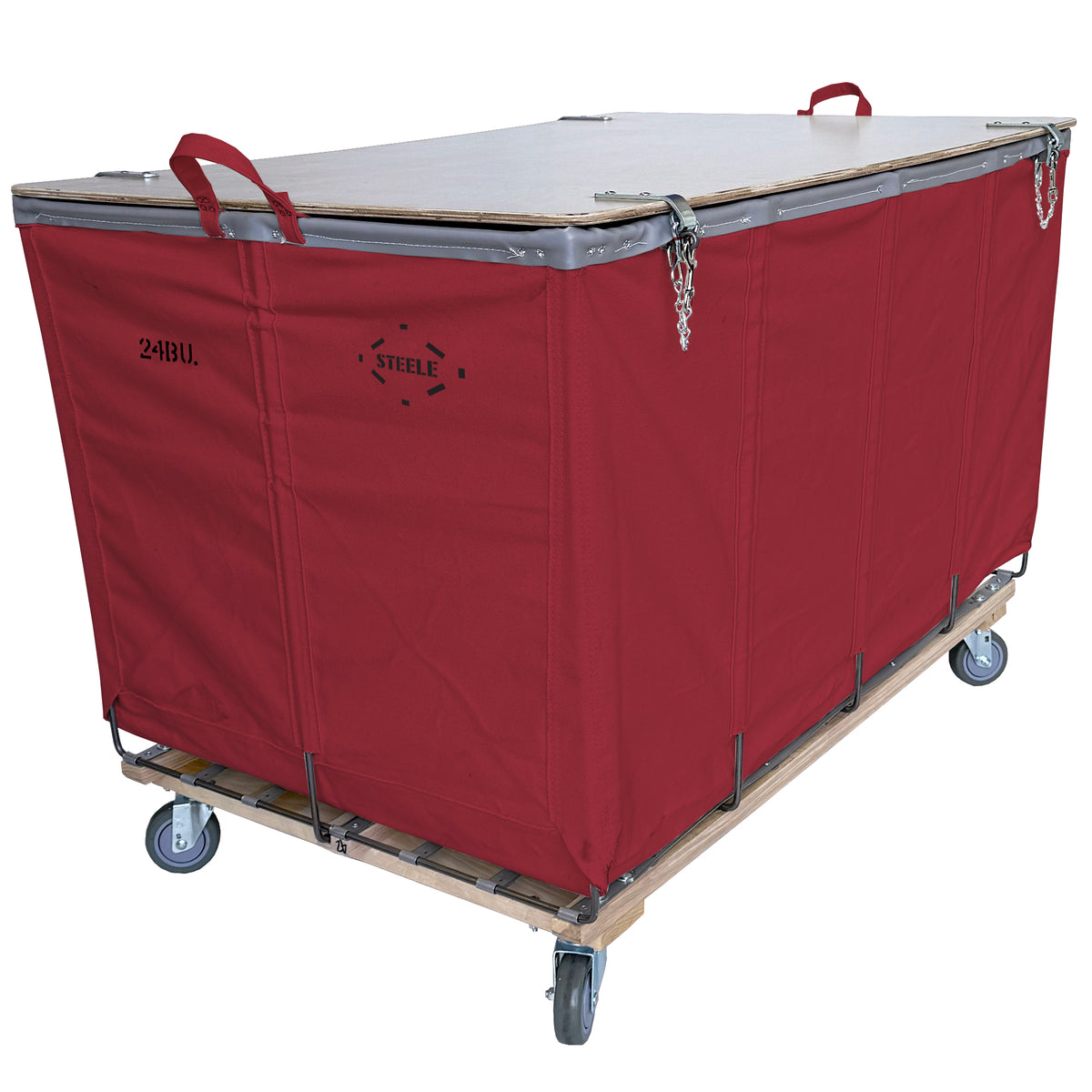 24 Bushel Wood Covered Bulk Truck