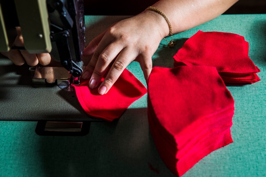 Struggling U.S. manufacturers pivot to one product where sales are actually booming: Masks