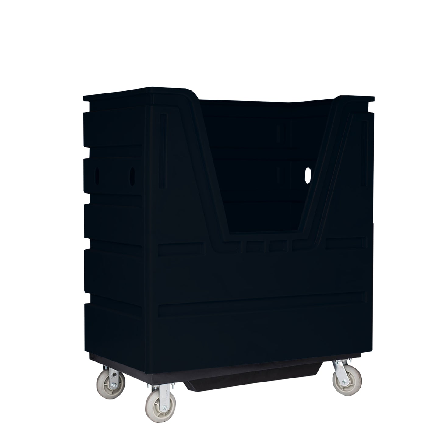 36 cu ft Polyethylene Linen Transport Truck