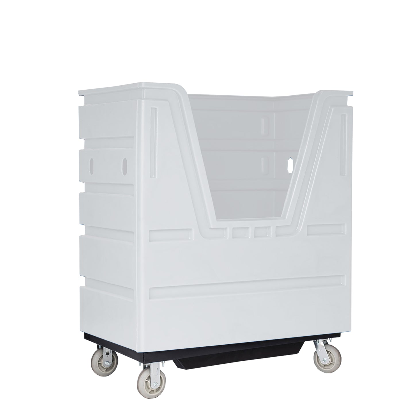 36 cu ft Polyethylene Linen Transport Truck