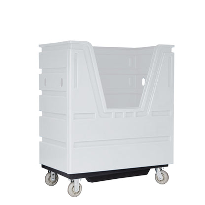 36 cu ft Polyethylene Linen Transport Truck