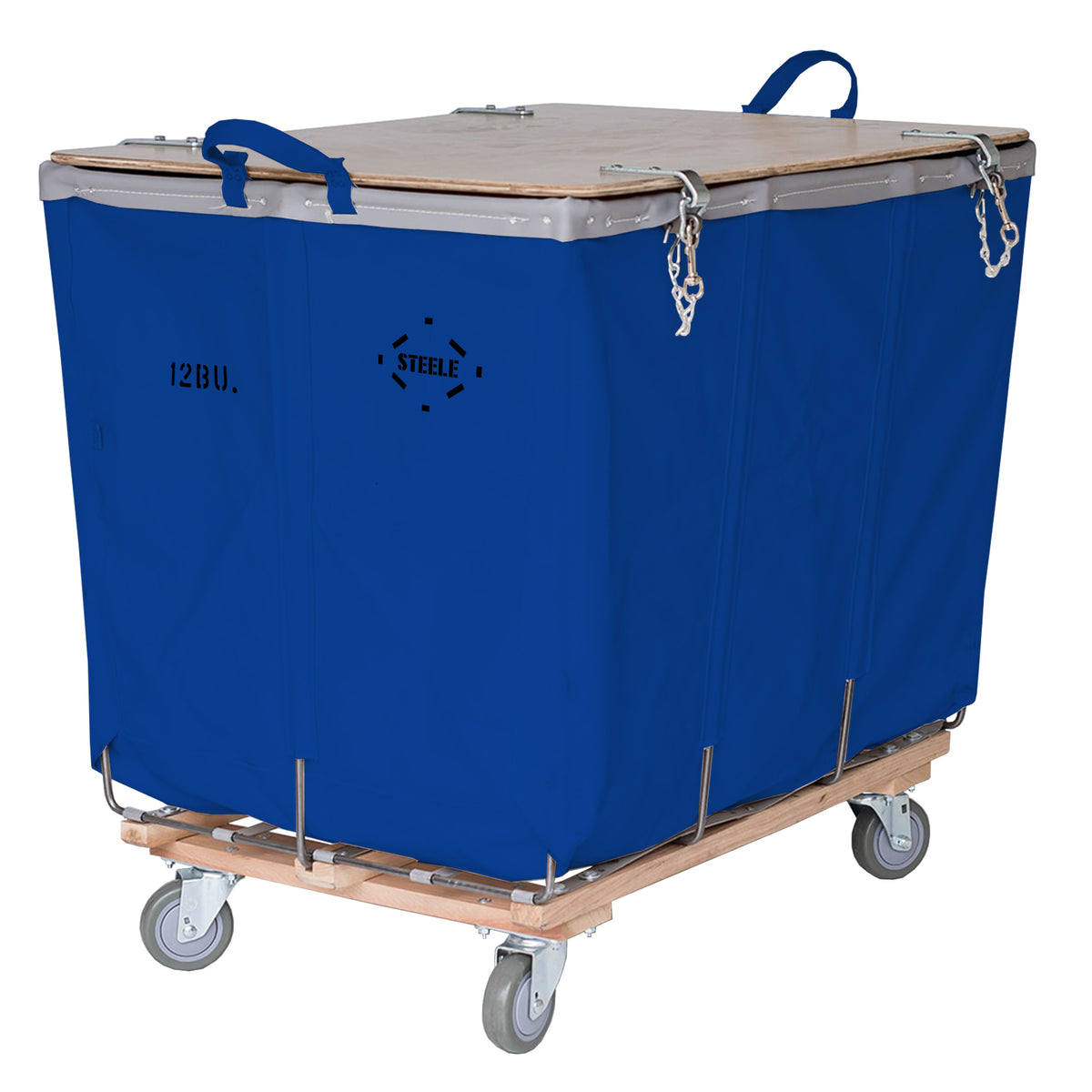 12 Bushel Wood Covered Bulk Truck