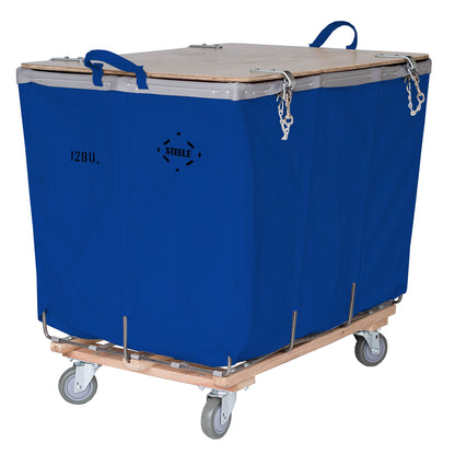 12 Bushel Wood Covered Bulk Truck