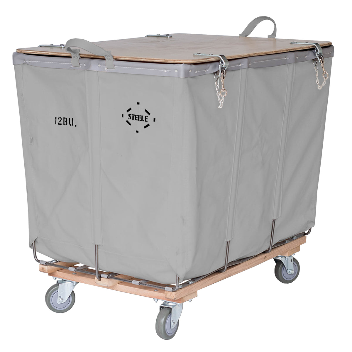 12 Bushel Wood Covered Bulk Truck