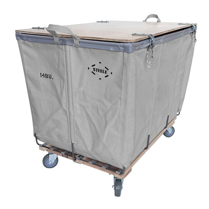 14 Bushel Wood Covered Bulk Truck
