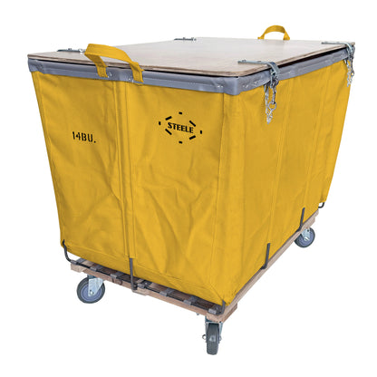 14 Bushel Wood Covered Bulk Truck