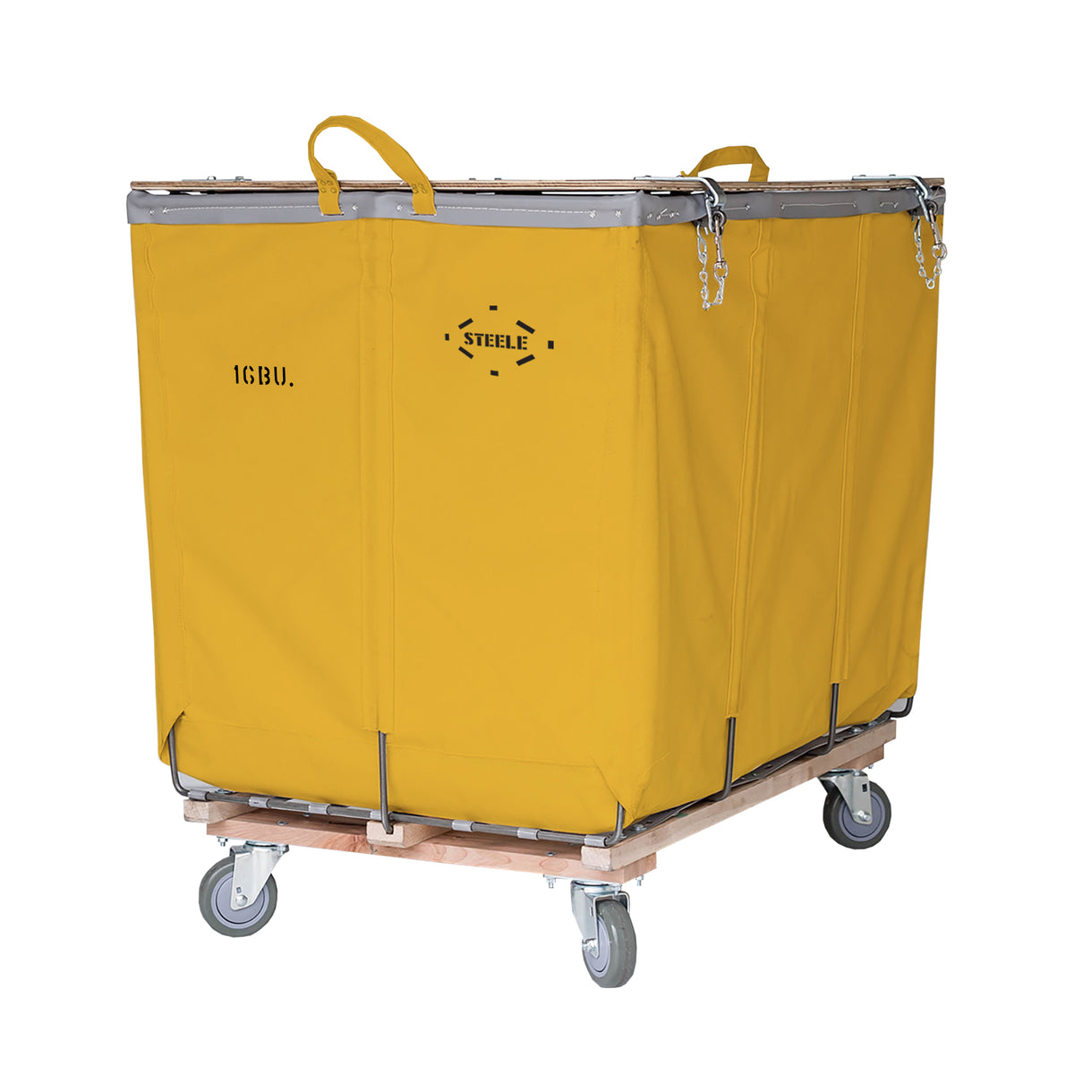 16 Bushel Wood Covered Bulk Truck