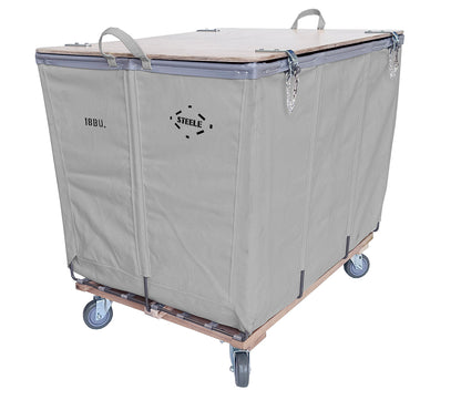 18 Bushel Wood Covered Bulk Truck