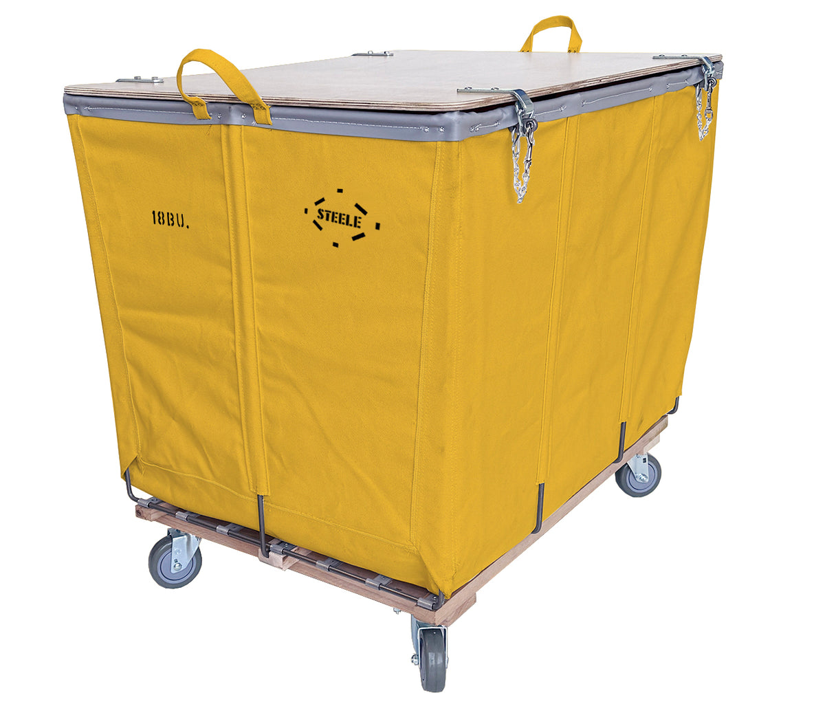 18 Bushel Wood Covered Bulk Truck