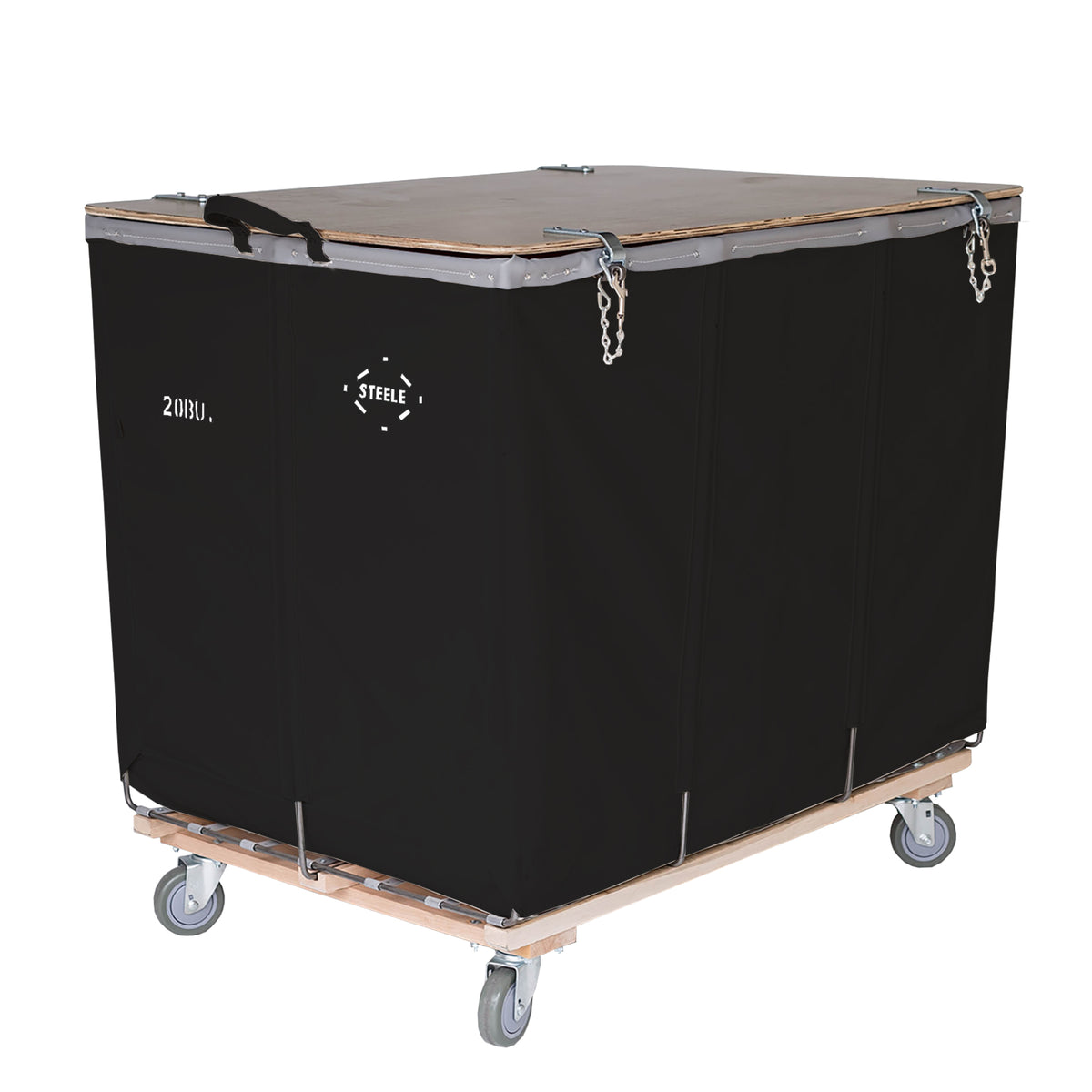 20 Bushel Wood Covered Bulk Truck