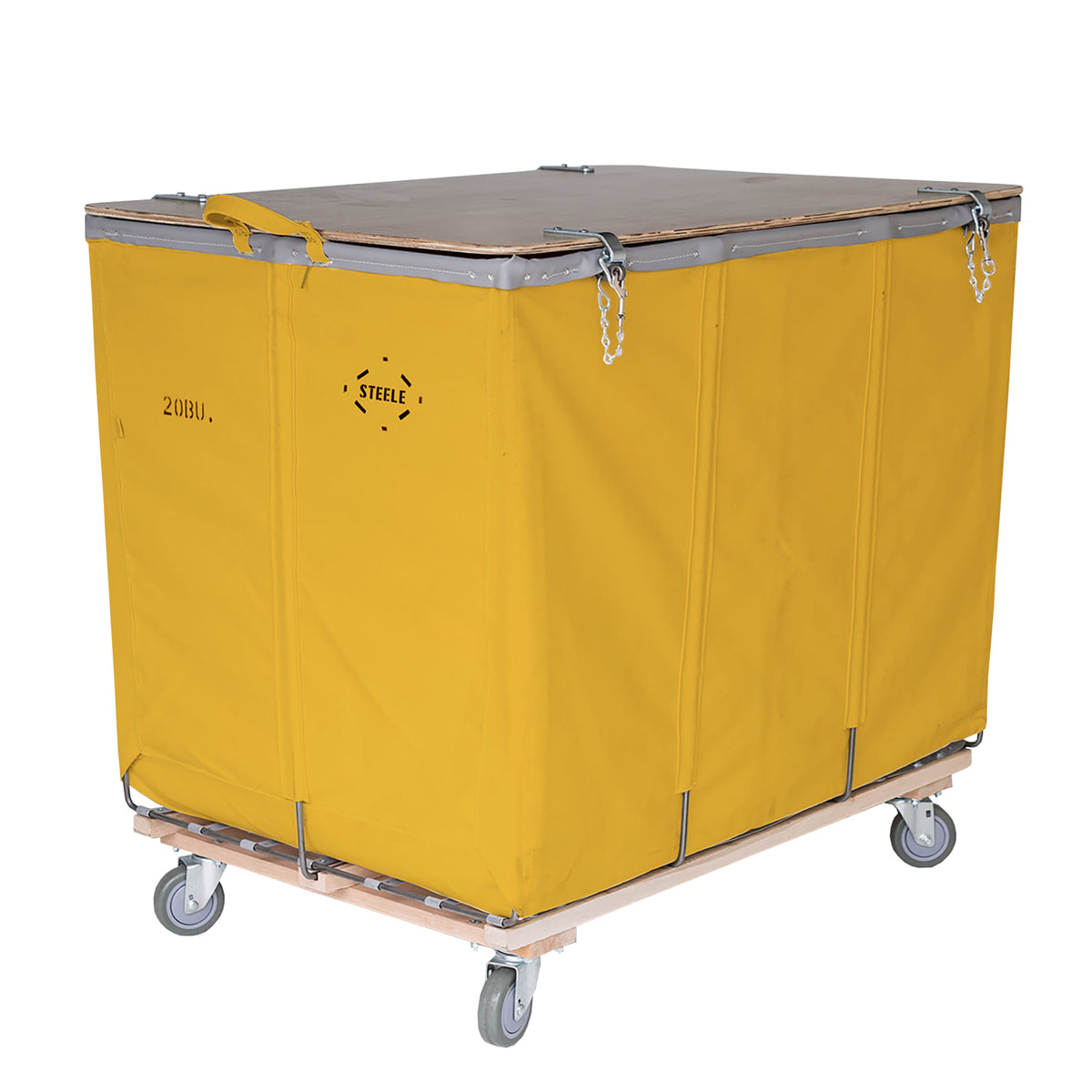 20 Bushel Wood Covered Bulk Truck