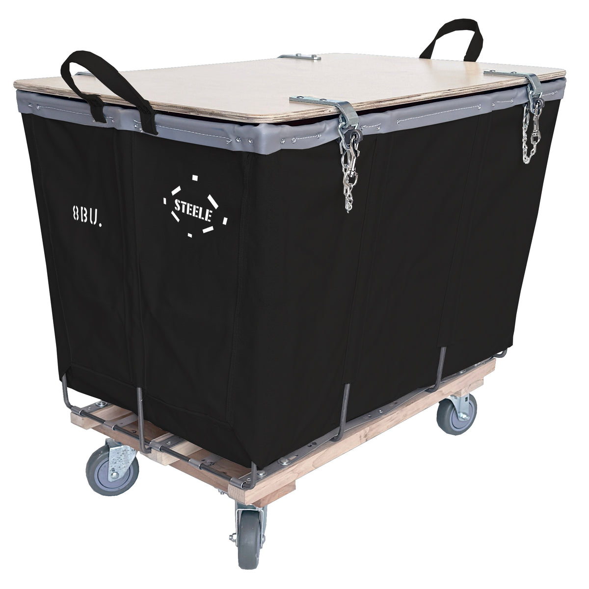 8 Bushel Wood Covered Bulk Truck