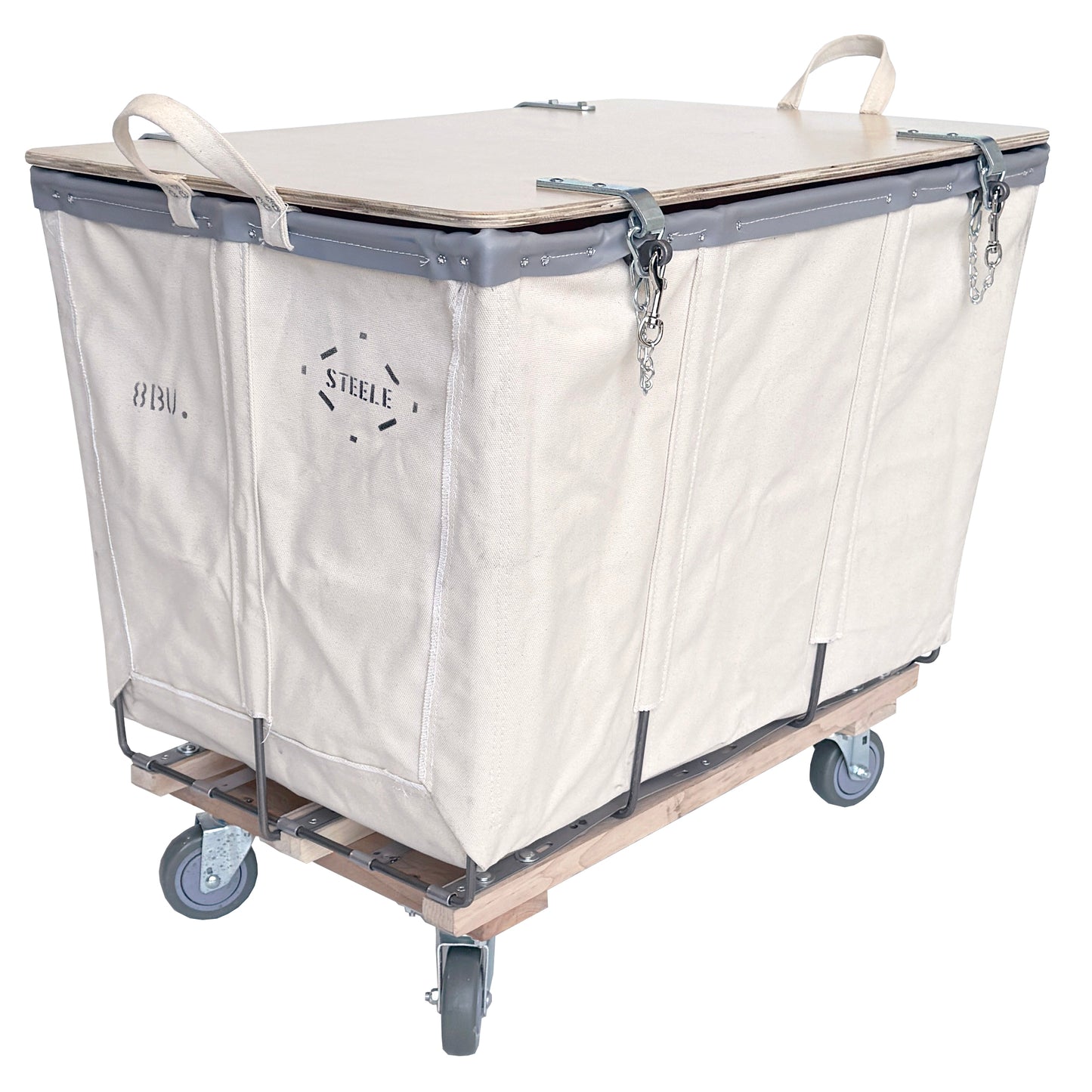 8 Bushel Wood Covered Bulk Truck