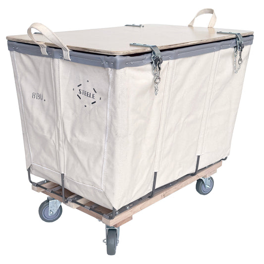 8 Bushel Wood Covered Bulk Truck