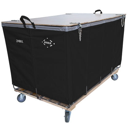 24 Bushel Wood Covered Bulk Truck