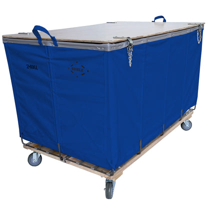 24 Bushel Wood Covered Bulk Truck