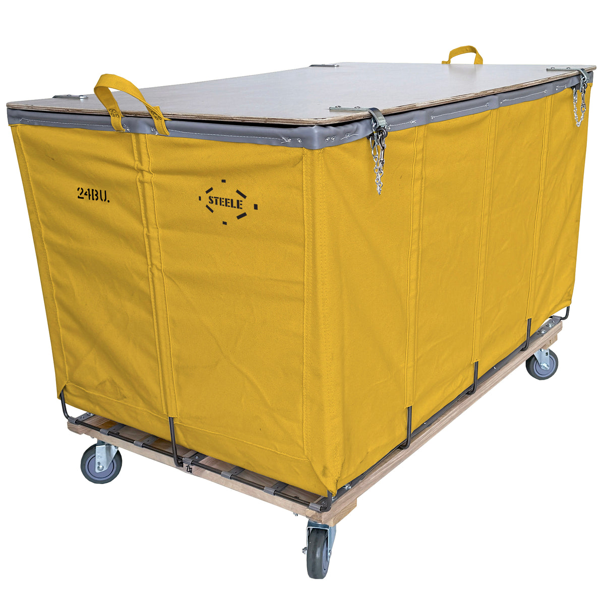 24 Bushel Wood Covered Bulk Truck