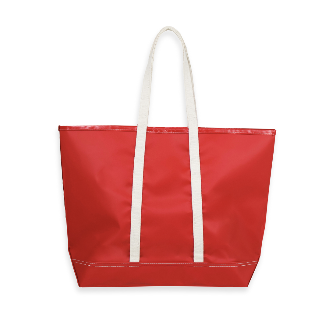 Red Steeletex Beach Tote