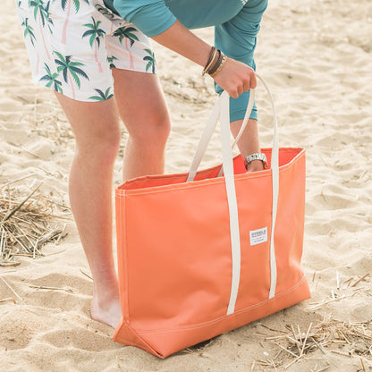 Orange Steeletex Beach Tote