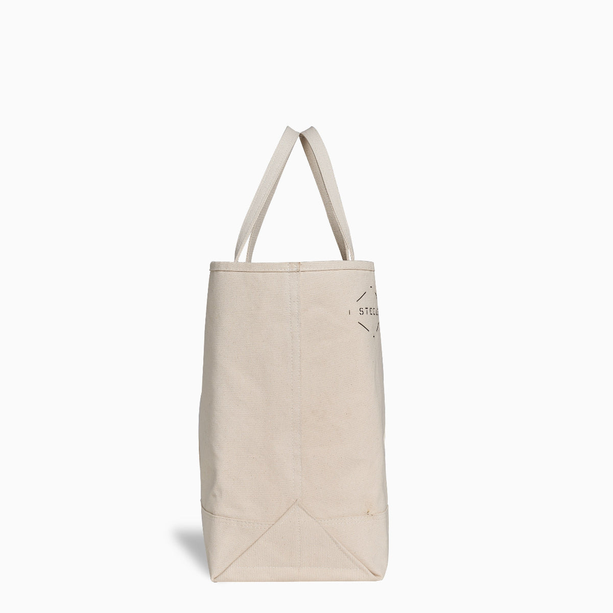 Natural Canvas Tote Bag - Large