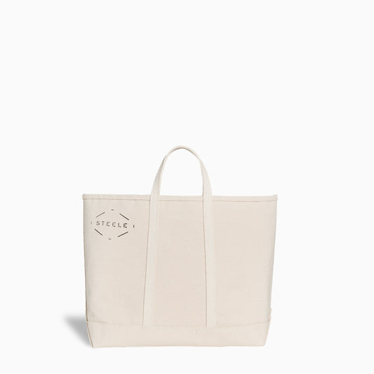 Natural Canvas Tote Bag - Medium