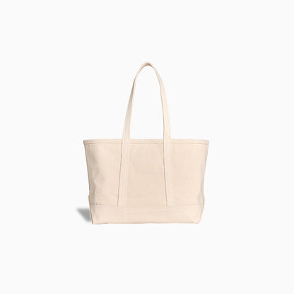 Natural Canvas Tote Bag - Small