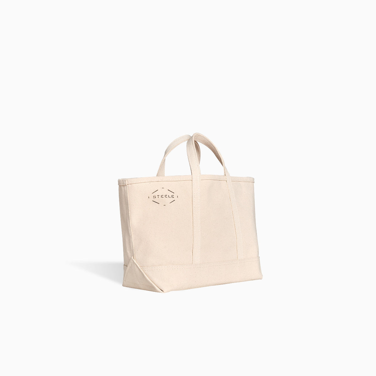 Natural Canvas Tote Bag - Small