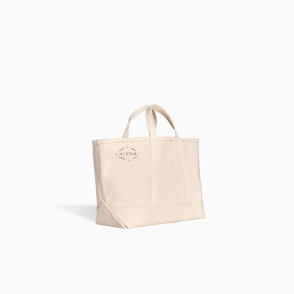 Natural Canvas Tote Bag - Small