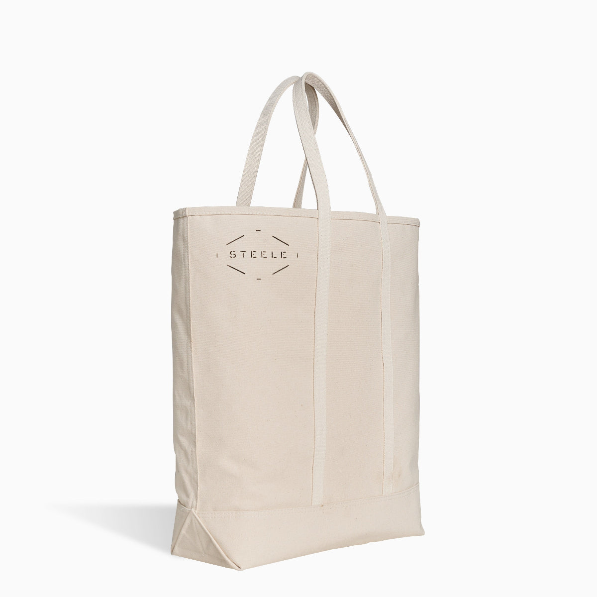 Natural Canvas Tote Bag - Tall