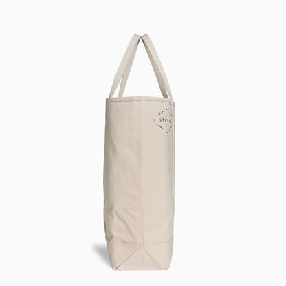 Natural Canvas Tote Bag - Tall