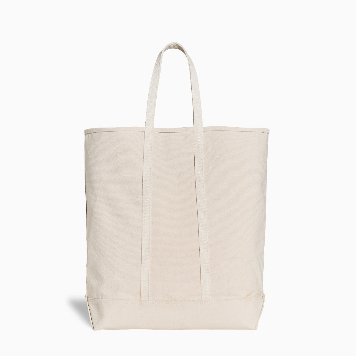 Natural Canvas Tote Bag - Tall