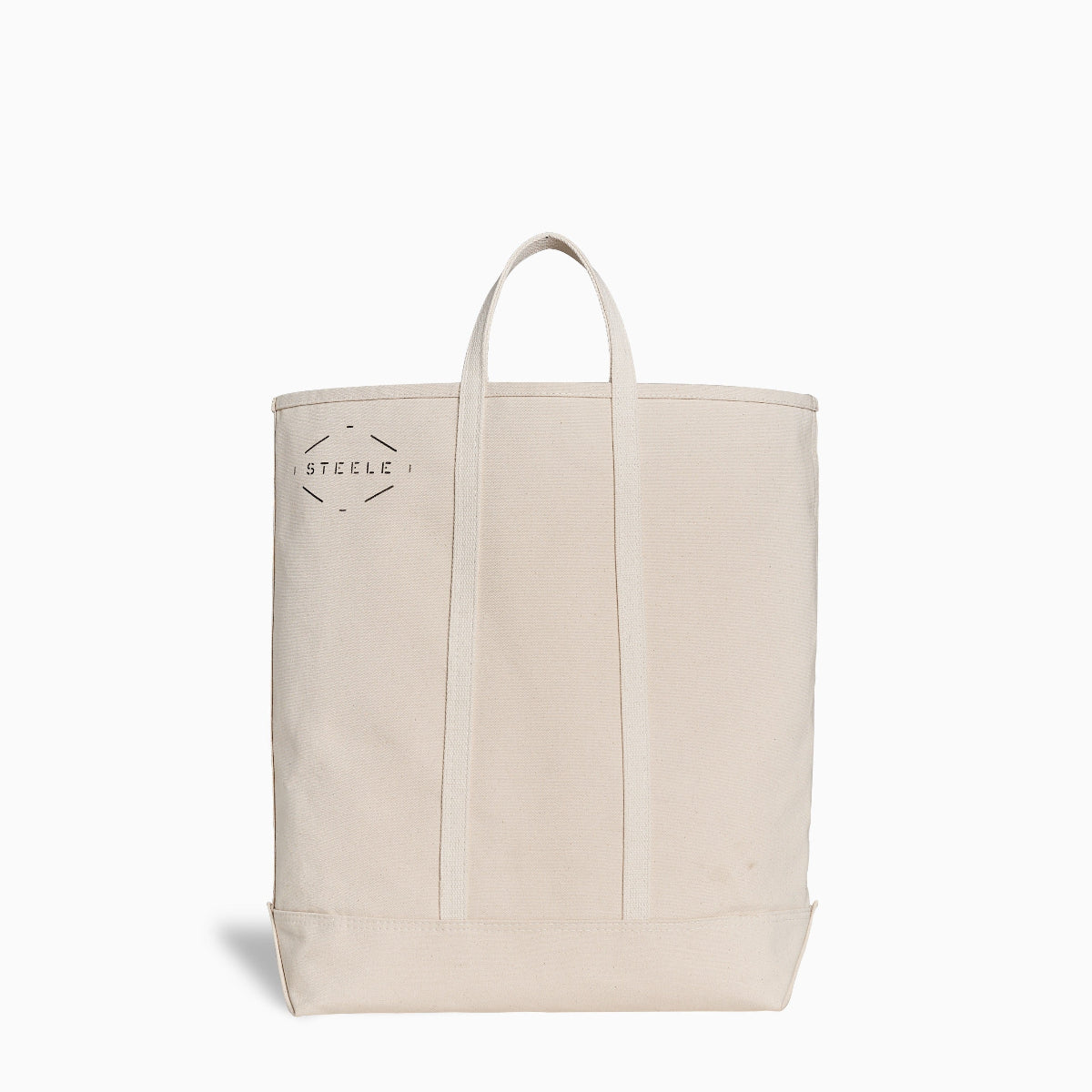 Natural Canvas Tote Bag - Tall