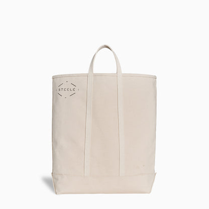 Natural Canvas Tote Bag - Tall
