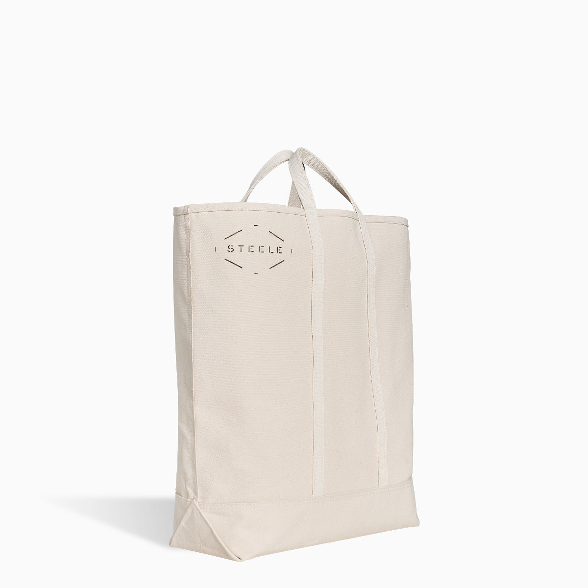 Natural Canvas Tote Bag - Tall