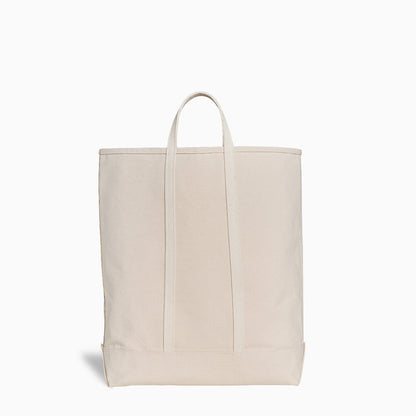 Natural Canvas Tote Bag - Tall