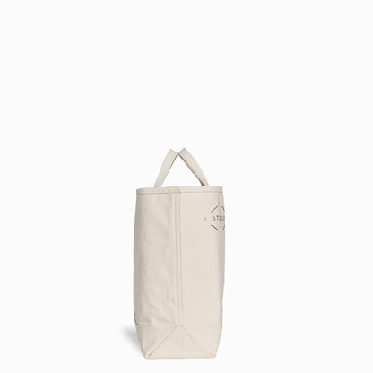 Natural Canvas Tote Bag - Wide