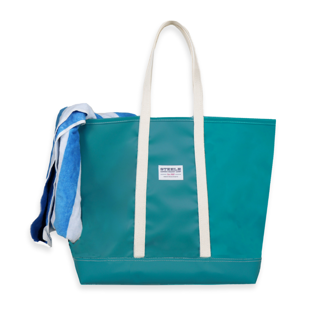 Teal Steeletex Beach Tote