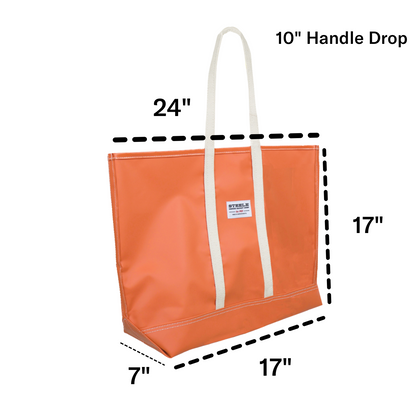 Orange Steeletex Beach Tote