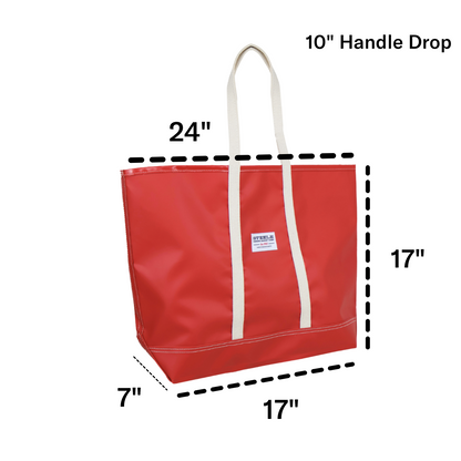 Red Steeletex Beach Tote