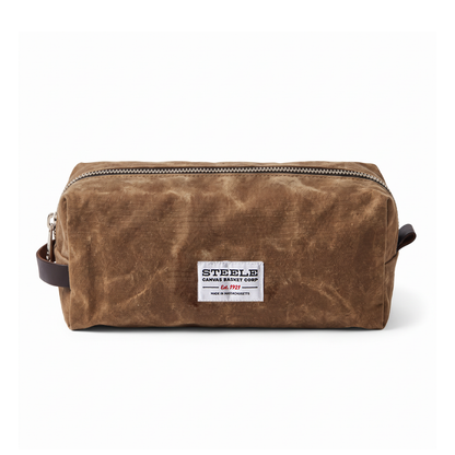 Waxed Canvas Shoe Bag