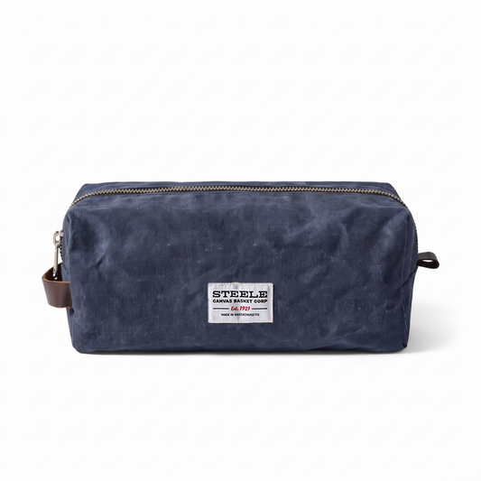 Waxed Canvas Shoe Bag