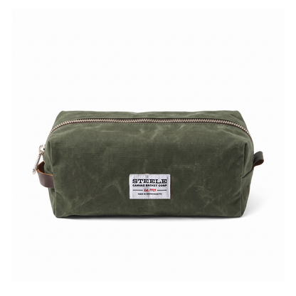Waxed Canvas Shoe Bag
